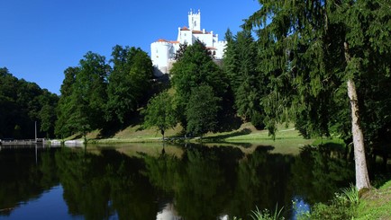 Castle Trakošćan - Filming locations in Croatia